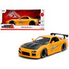 1993 Mazda RX-7 "HKS Power" Yellow with Carbon Hood "JDM Tuners" Series 1/24 Diecast Model Car by Jada