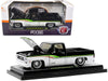 1973 Chevrolet Cheyenne Super 10 Pickup Truck Black and Bright White with Stripes "FOOSE Design" Limited Edition to 6550 pieces Worldwide