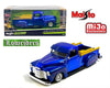 Maisto 1:24 1950 Chevrolet 3100 Pickup Truck Lowrider – Candy Blue- Design