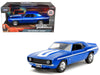 1969 Chevrolet Camaro Blue Metallic with White Stripes "2 Fast 2 Furious" (2003)