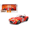 1965 Shelby Cobra 427 S/C #67 Red with Yellow Stripe "Bigtime Muscle"