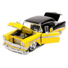 1956 Chevrolet Bel Air Yellow and Black "Bigtime Muscle"