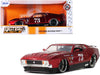1973 Ford Mustang Mach 1 #73 Red "Bigtime Muscle" 1/24 Diecast Model Car by Jada
