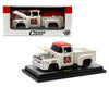 M2 Machines 1:24 1956 Ford F-100 Crane Cams #53 – White with Red Top (Pickup)