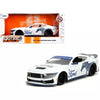 1:24 scale 2024 Ford Mustang Dark Horse White with "Mustang Horse Graphics" "Bigtime Muscle" Series
