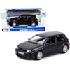 1:24 Volkswagen Golf R32 Matt Black "Special Edition" Diecast Model Car by Maisto
