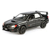 Subaru Impreza WRX STI - Black 1:24 Scale Diecast Model Car