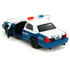 Rick Grimes' Ford Crown Victoria "Sheriff" Blue and White "The Walking Dead" (2010-2022)
