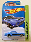 2015 HOTWHEELS HW Workshop 1968 Shelby GT500 Mustang BLUE VHTF